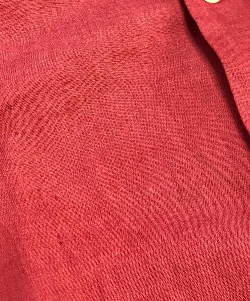 ARROW（アロー）ARROW (アロー) オープンカラーシャツ レッド サイズ:Ⅿの古着・服飾アイテム