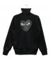 PLAY COMME des GARCONS (プレイコムデギャルソン) ハートロゴトラックジャケット ブラック サイズ:M：23000円