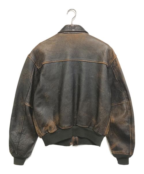 AVIREX（アヴィレックス）AVIREX (アヴィレックス) TYPE A-2 フライトジャケット ブラウン サイズ:Mの古着・服飾アイテム