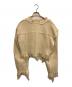 MAISON SPECIAL (メゾンスペシャル) Tweed Collarless Jacket ホワイト サイズ:Free：10000円