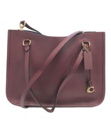 COACH（コーチ）の古着「2WAYバッグ」｜ワインレッド