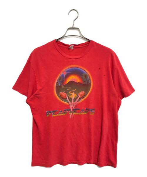 バンドTシャツ（バンドTシャツ）バンドTシャツ (バンドTシャツ) 80s Grateful Dead(グレイトフルデッド) バンドTシャツ レッド サイズ:XLの古着・服飾アイテム