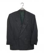 GIANNI VERSACEジャンニ・ヴェルサーチ）の古着「ダブルブレストジャケット」｜グレー