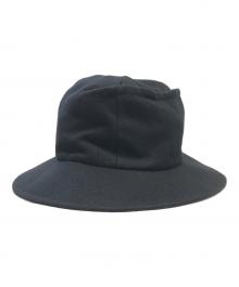 yohji yamamoto+noir（ヨウジヤマモトプリュスノアール）の古着「ウールハット」｜ブラック