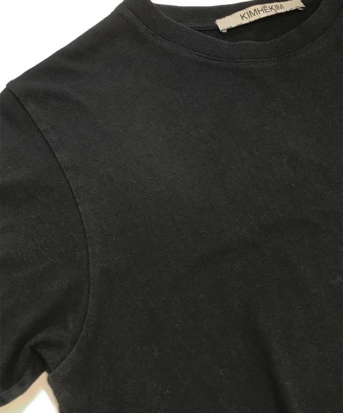 Kimhekim（キムヘキム）Kimhekim (キムヘキム) ロゴTシャツ ブラック サイズ:Mの古着・服飾アイテム