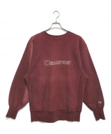 Champion（チャンピオン）の古着「リバースウィーブスウェット」｜ボルドー