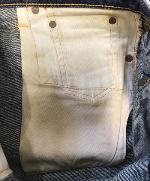 EVISU（エヴィス）EVISU (エヴィス) セルビッチデニムパンツ インディゴ サイズ:32×35の古着・服飾アイテム