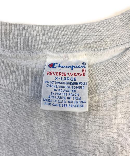 Champion（チャンピオン）Champion (チャンピオン) リバースウィーブスウェット グレー サイズ:X‐LARGEの古着・服飾アイテム