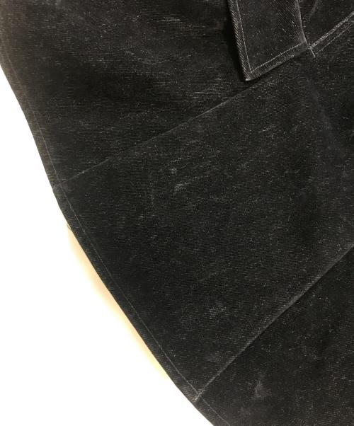 THE TOE（ザ・トゥー）THE TOE (ザ・トゥー) Dachau Sleeveless Peplum ブラック サイズ:Sの古着・服飾アイテム