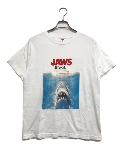 WACKO MARIA（ワコマリア）WACKO MARIA (ワコマリア) JAWS (ジョーズ) プリントTシャツ ホワイト サイズ:Ｍの古着・服飾アイテム
