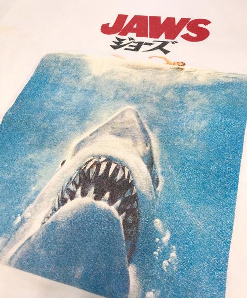 WACKO MARIA（ワコマリア）WACKO MARIA (ワコマリア) JAWS (ジョーズ) プリントTシャツ ホワイト サイズ:Ｍの古着・服飾アイテム