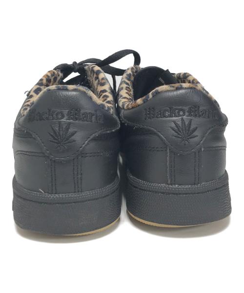 REEBOK（リーボック）REEBOK (リーボック) WACKO MARIA (ワコマリア) Club C 85 Black ブラック サイズ:USA9.5/UK8.5/EUR42.5/CM27.5/ｍｍ275の古着・服飾アイテム