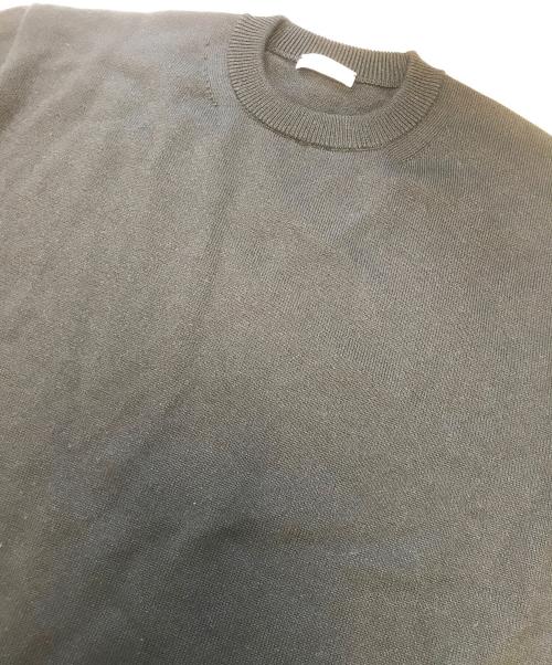 ATON（エイトン）ATON (エイトン) WOOL WASHI CREWNECK SWEATER ブラック サイズ:04の古着・服飾アイテム