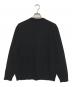 ATON (エイトン) WOOL WASHI CREWNECK SWEATER ブラック サイズ:04：15000円