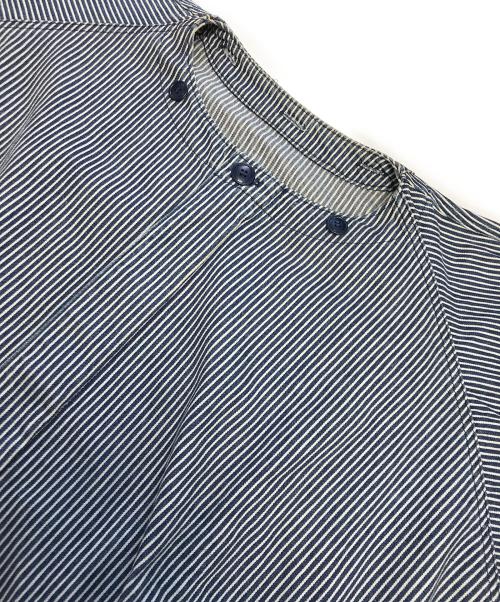 I.S.（アイエス）I.S. (アイエス) ヒッコリーストライプブルゾン ネイビー サイズ:9の古着・服飾アイテム