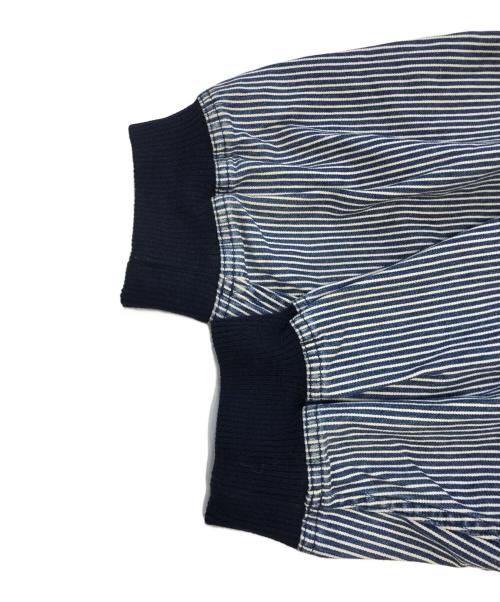 I.S.（アイエス）I.S. (アイエス) ヒッコリーストライプブルゾン ネイビー サイズ:9の古着・服飾アイテム
