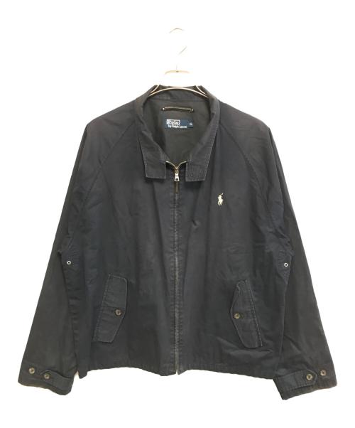 POLO RALPH LAUREN（ポロ・ラルフローレン）POLO RALPH LAUREN (ポロ・ラルフローレン) スイングトップ ネイビー サイズ:XLの古着・服飾アイテム