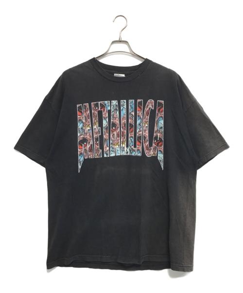 バンドTシャツ（バンドTシャツ）バンドTシャツ (バンドTシャツ) 00s MEATALLICA(メタリカ) バンドTシャツ ブラック サイズ:2XLの古着・服飾アイテム