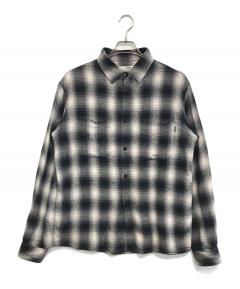 新品未使用WIND AND SEA Ombre Plaid Nel Shirt 中古・古着通販】WIND AND SEA (ウィンダンシー) Ombre Plaid Nel