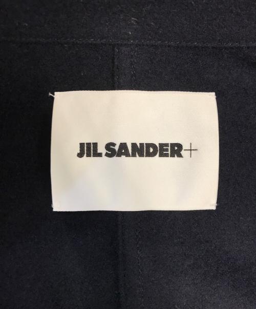 JIL SANDER+（ジルサンダープラス）JIL SANDER+ (ジルサンダープラス) ウールシャツジャケット ネイビー サイズ:34の古着・服飾アイテム