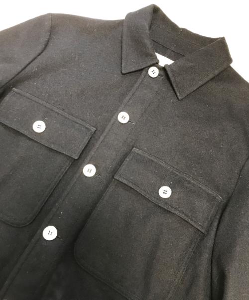 JIL SANDER+（ジルサンダープラス）JIL SANDER+ (ジルサンダープラス) ウールシャツジャケット ネイビー サイズ:34の古着・服飾アイテム