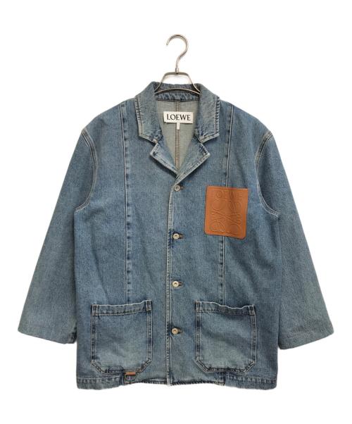 LOEWE（ロエベ）LOEWE (ロエベ) ワークウェア デニムジャケット インディゴ サイズ:44の古着・服飾アイテム