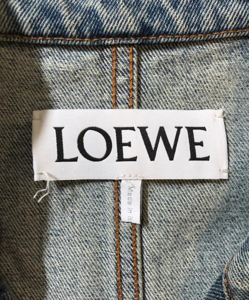 LOEWE（ロエベ）LOEWE (ロエベ) ワークウェア デニムジャケット インディゴ サイズ:44の古着・服飾アイテム