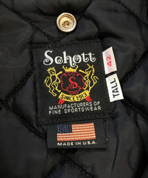 Schott（ショット）Schott (ショット) 613UST VINTAGE ONESTAR ライダースジャケット ブラック サイズ:42 TALLの古着・服飾アイテム