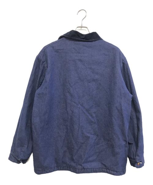 BIG BEN（ビックベン）BIG BEN (ビックベン) 裏地ブランケットデニムカバーオール インディゴ サイズ:44の古着・服飾アイテム