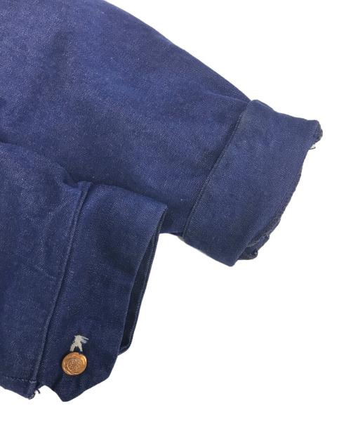 BIG BEN（ビックベン）BIG BEN (ビックベン) 裏地ブランケットデニムカバーオール インディゴ サイズ:44の古着・服飾アイテム