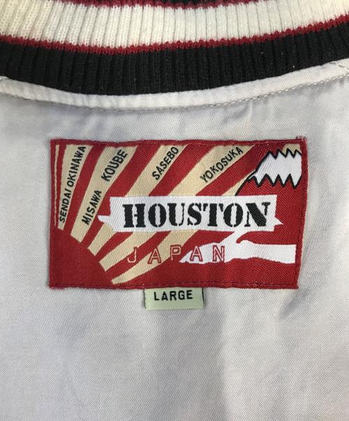 HOUSTON（ヒューストン）HOUSTON (ヒューストン) スカジャン ブラック サイズ:LARGEの古着・服飾アイテム