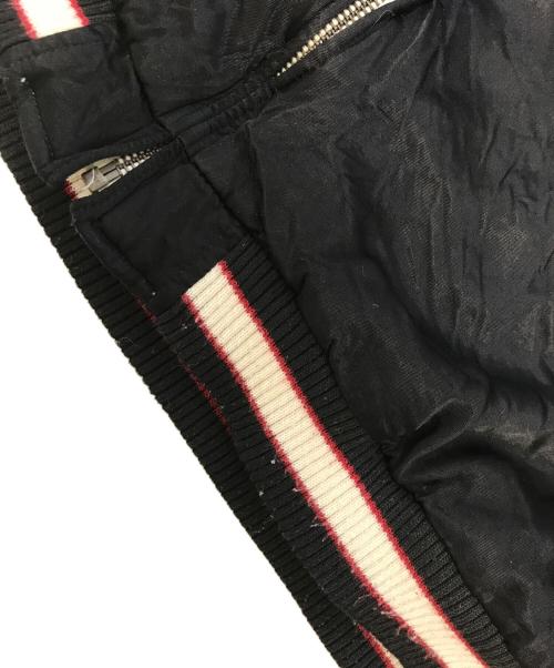HOUSTON（ヒューストン）HOUSTON (ヒューストン) スカジャン ブラック サイズ:LARGEの古着・服飾アイテム