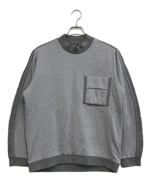 OAMC（オーエーエムシー）OAMC (オーエーエムシー) 異素材切替スウェット グレー サイズ:Mの古着・服飾アイテム
