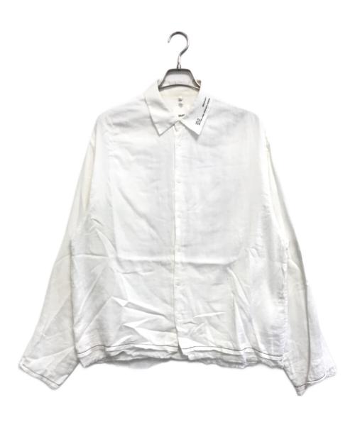 OAMC（オーエーエムシー）OAMC (オーエーエムシー) ガーゼシャツ ホワイト サイズ:Sの古着・服飾アイテム