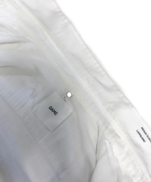 OAMC（オーエーエムシー）OAMC (オーエーエムシー) ガーゼシャツ ホワイト サイズ:Sの古着・服飾アイテム