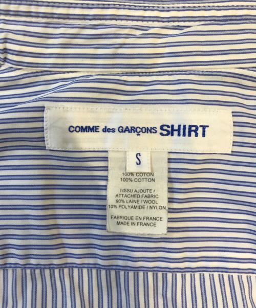COMME des GARCONS SHIRT（コムデギャルソンシャツ）COMME des GARCONS SHIRT (コムデギャルソンシャツ) BIANCO A Alexis Beauclai スカイブルー サイズ:Sの古着・服飾アイテム