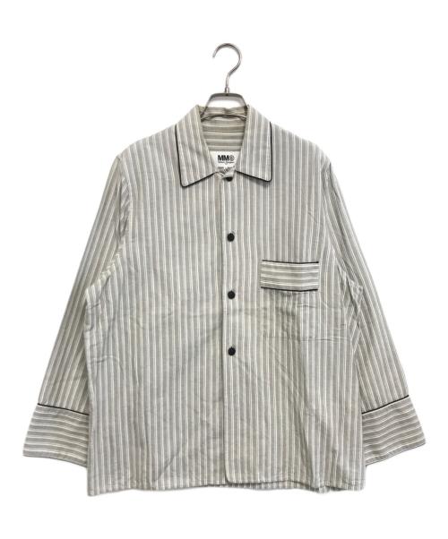 MM6（エムエムシックス）MM6 (エムエムシックス) スリーピングシャツ グレー サイズ:38の古着・服飾アイテム