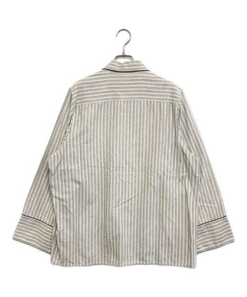 MM6（エムエムシックス）MM6 (エムエムシックス) スリーピングシャツ グレー サイズ:38の古着・服飾アイテム