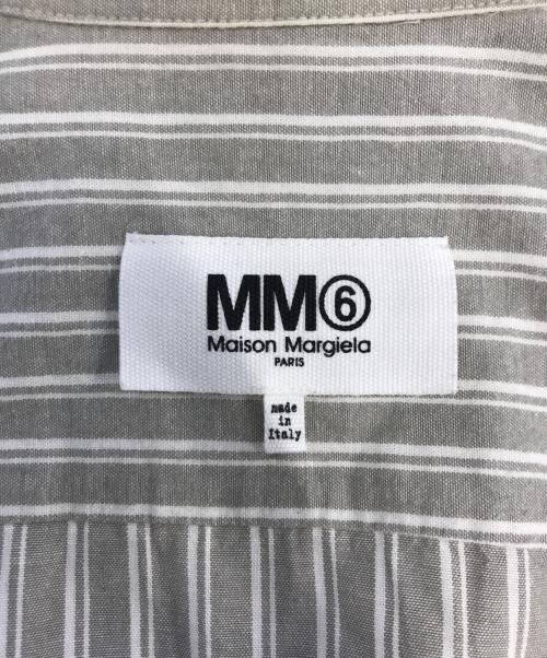 MM6（エムエムシックス）MM6 (エムエムシックス) スリーピングシャツ グレー サイズ:38の古着・服飾アイテム
