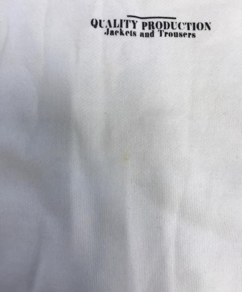 KOLOR（カラー）KOLOR (カラー) DAMAGE SWEAT ホワイト サイズ:3の古着・服飾アイテム