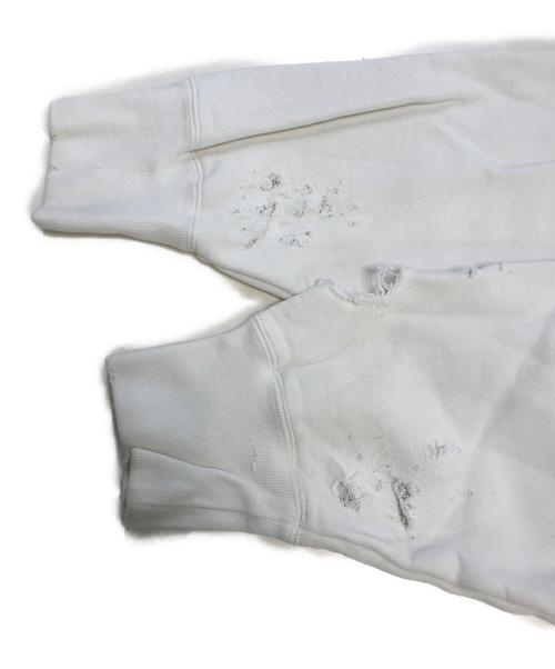 KOLOR（カラー）KOLOR (カラー) DAMAGE SWEAT ホワイト サイズ:3の古着・服飾アイテム