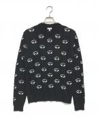 KENZOケンゾー）の古着「eye knit」｜ブラック
