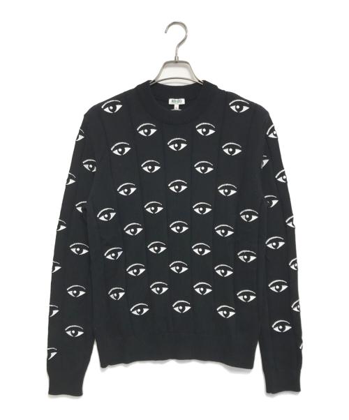 KENZO（ケンゾー）KENZO (ケンゾー) eye knit ブラック サイズ:S 未使用品の古着・服飾アイテム