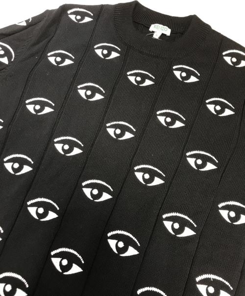 KENZO（ケンゾー）KENZO (ケンゾー) eye knit ブラック サイズ:S 未使用品の古着・服飾アイテム