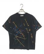 J.W.ANDERSONジェイダブリューアンダーソン）の古着「OW Quote Graffiti Oversized T-shirt」｜ブラック