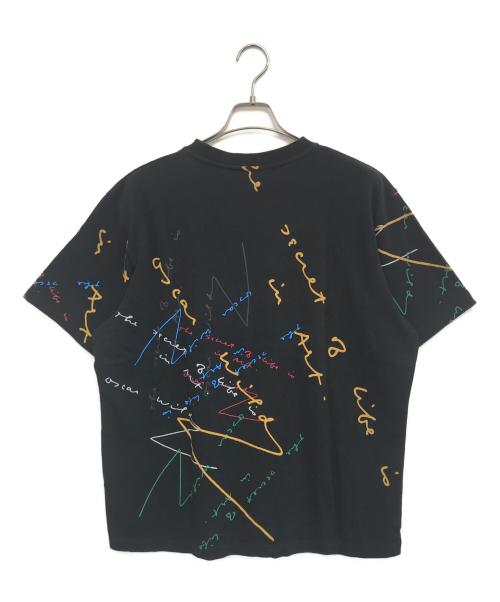 J.W.ANDERSON（ジェイダブリューアンダーソン）J.W.ANDERSON (ジェイダブリューアンダーソン) OW Quote Graffiti Oversized T-shirt ブラック サイズ:Mの古着・服飾アイテム