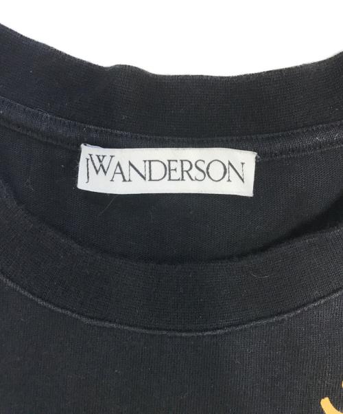 J.W.ANDERSON（ジェイダブリューアンダーソン）J.W.ANDERSON (ジェイダブリューアンダーソン) OW Quote Graffiti Oversized T-shirt ブラック サイズ:Mの古着・服飾アイテム