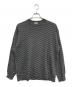 COMME des GARCONS HOMME（コムデギャルソン オム）の古着「チェックニット」｜グレー