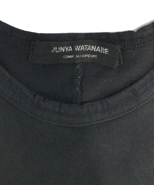 JUNYA WATANABE COMME des GARCONS（(ジュンヤワタナベ コムデギャルソン）JUNYA WATANABE COMME des GARCONS (ジュンヤワタナベ コムデギャルソン) フリルカットソー ブラック サイズ:表記なしの古着・服飾アイテム