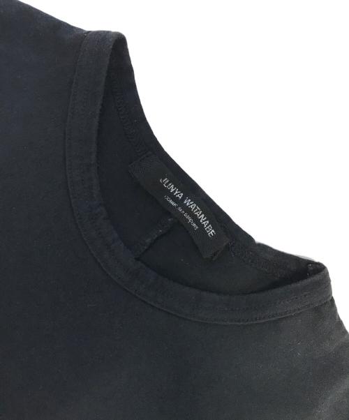JUNYA WATANABE COMME des GARCONS（(ジュンヤワタナベ コムデギャルソン）JUNYA WATANABE COMME des GARCONS (ジュンヤワタナベ コムデギャルソン) フリルカットソー ブラック サイズ:表記なしの古着・服飾アイテム